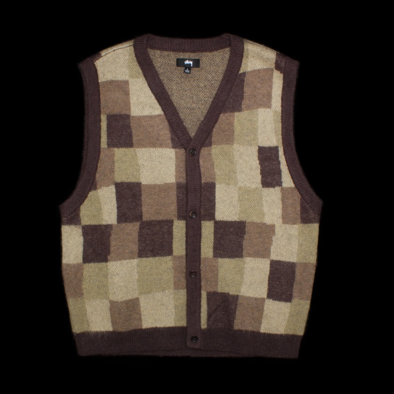 Wobbly Check Sweater Vest