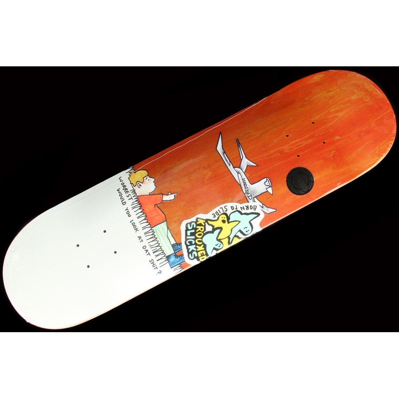 Worrest Would Slick Deck Orange  8.3″
