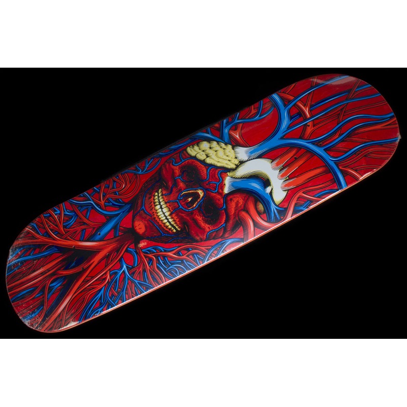 Heart Skull Deck 8.7″