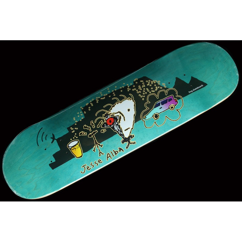 Jesse Alba Deck – 8.5 – Teal