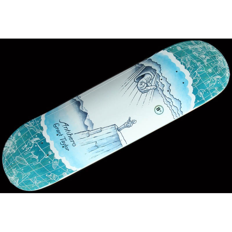 Taylor It’s a Sign Deck Blue 8.5″