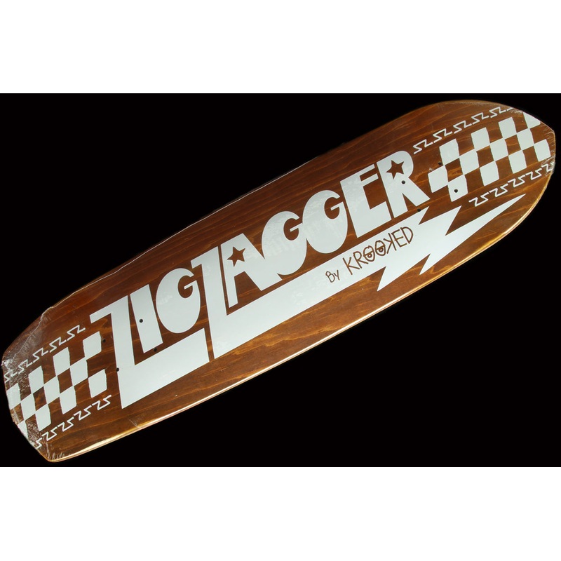 Zip Zagger Brown 8.62″