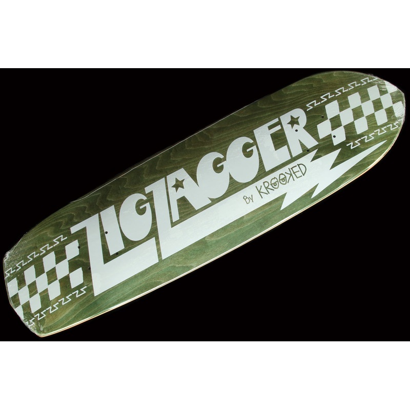 Zip Zagger Green 8.62″