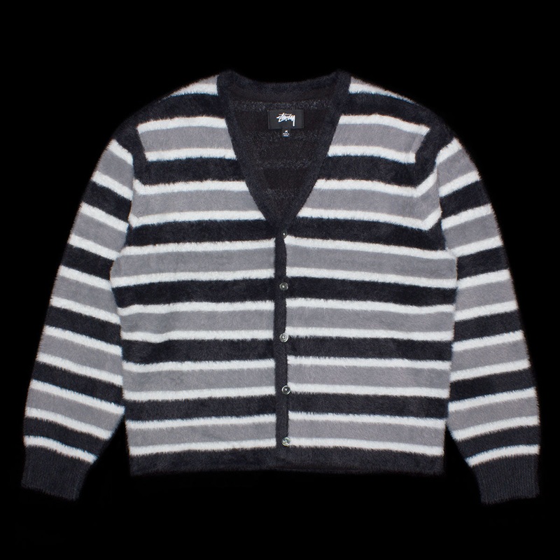 Horizontal Stripe Cardigan
