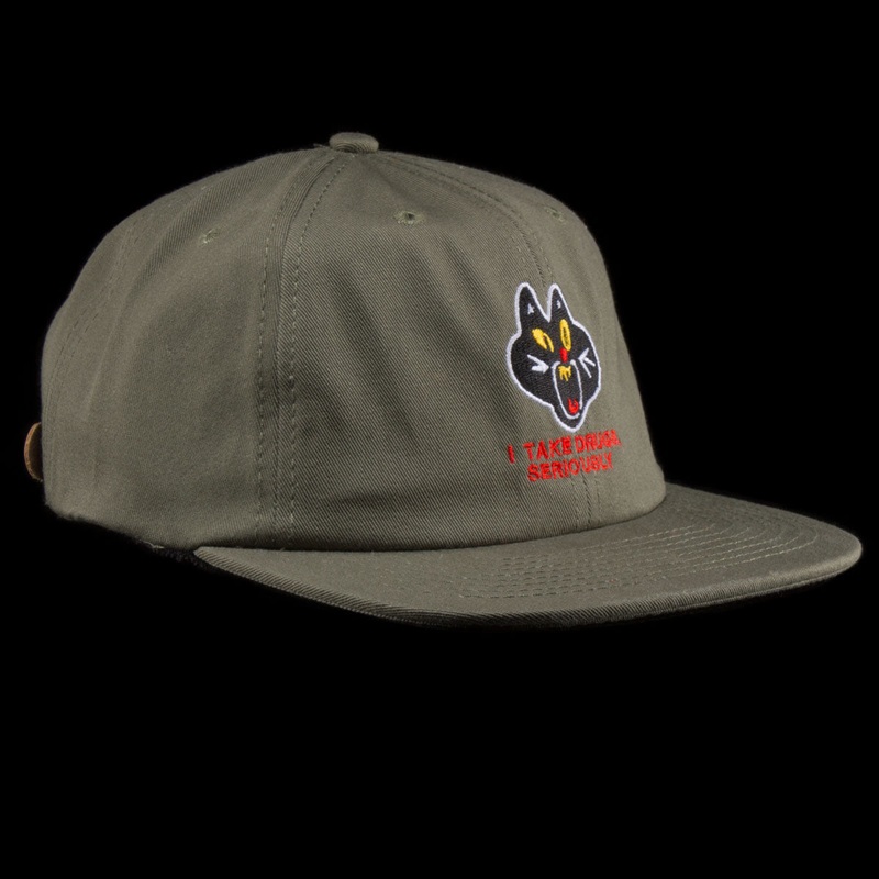 Jazz Cat Unstructured 6 Panel Hat