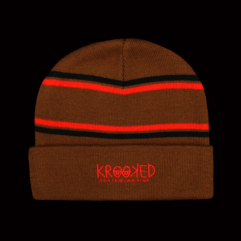 Krooked Eyes Cuff Beanie