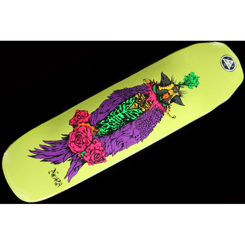 Peregrine on Wicked Princess Neon Yellow Deck – 8.125
