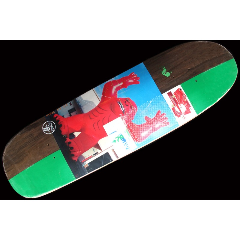 Kong Shaped Brown Deck 9″