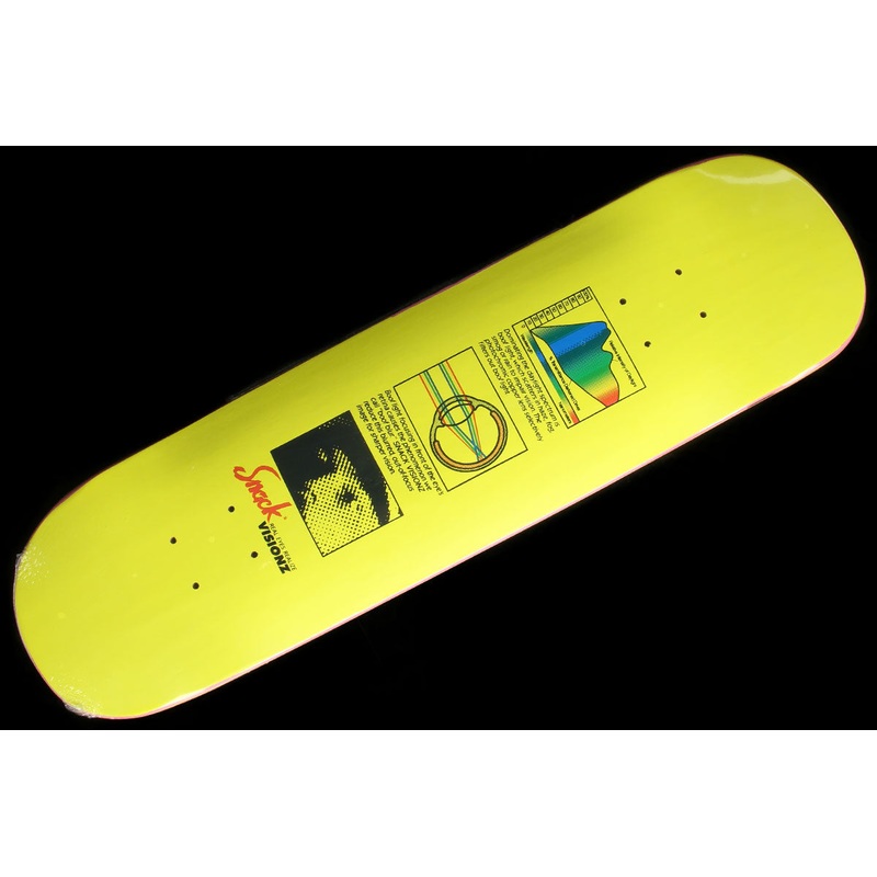 Krebz Visionz Yellow Deck 8.25