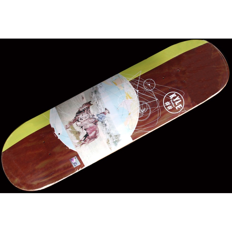 Nicholson Easy Rider Brown Deck 8.5″