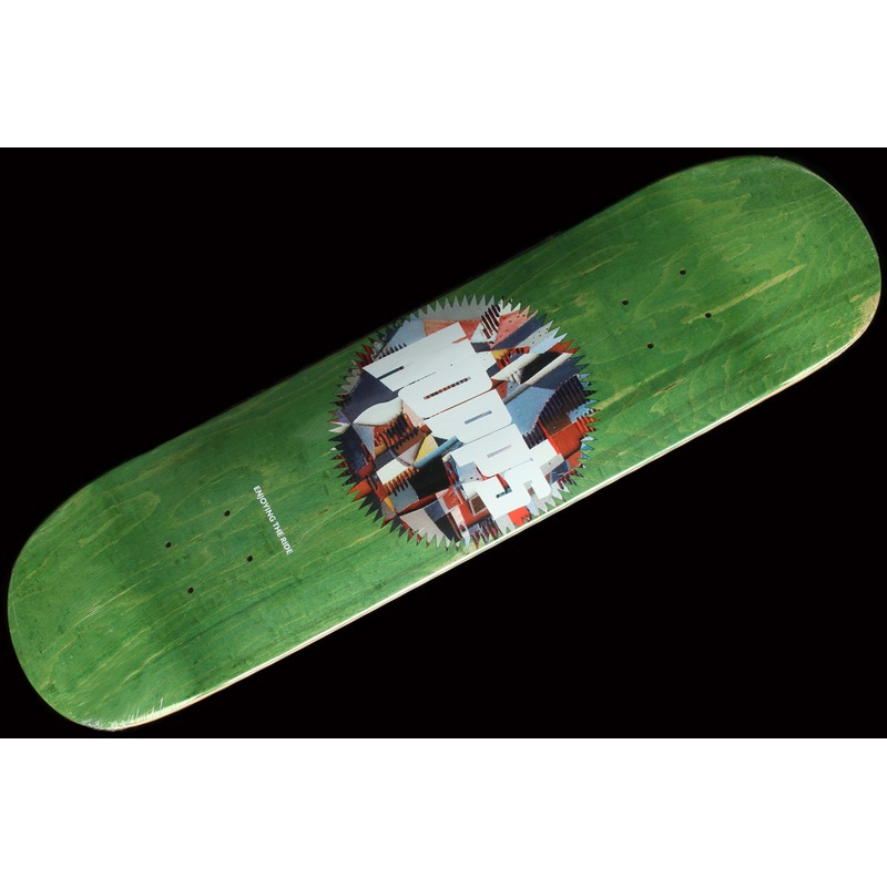 Sun Logo (Joan Barker) Abstract Series Green Deck 8 & 8.25″