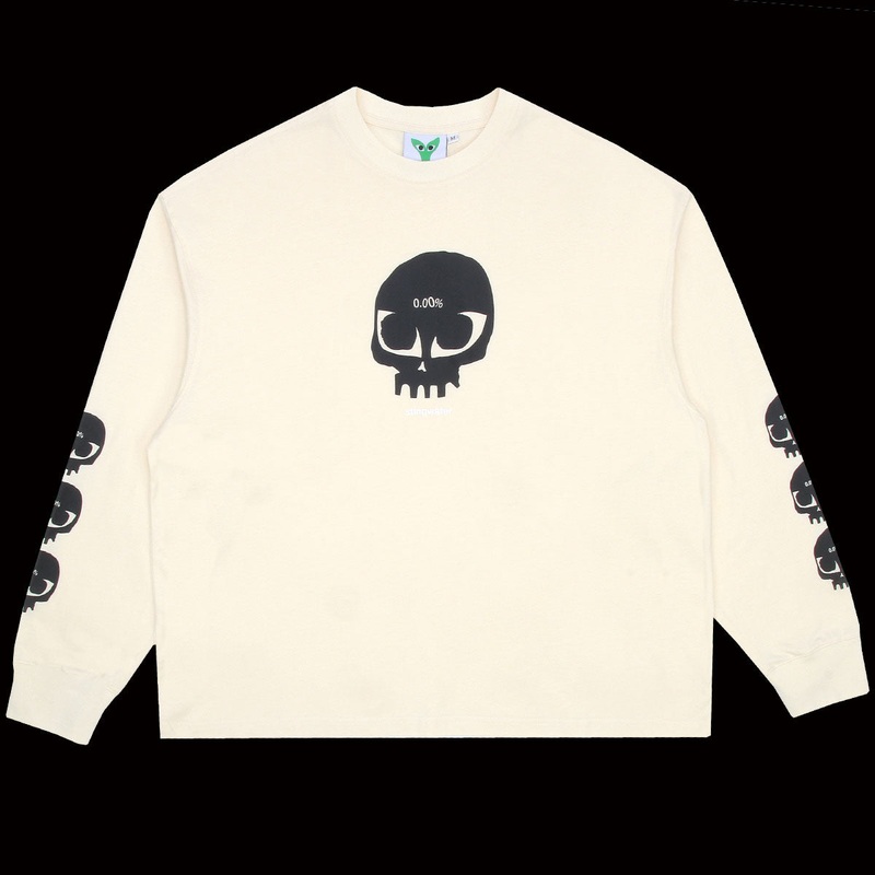Alien Skull L/S T-Shirt