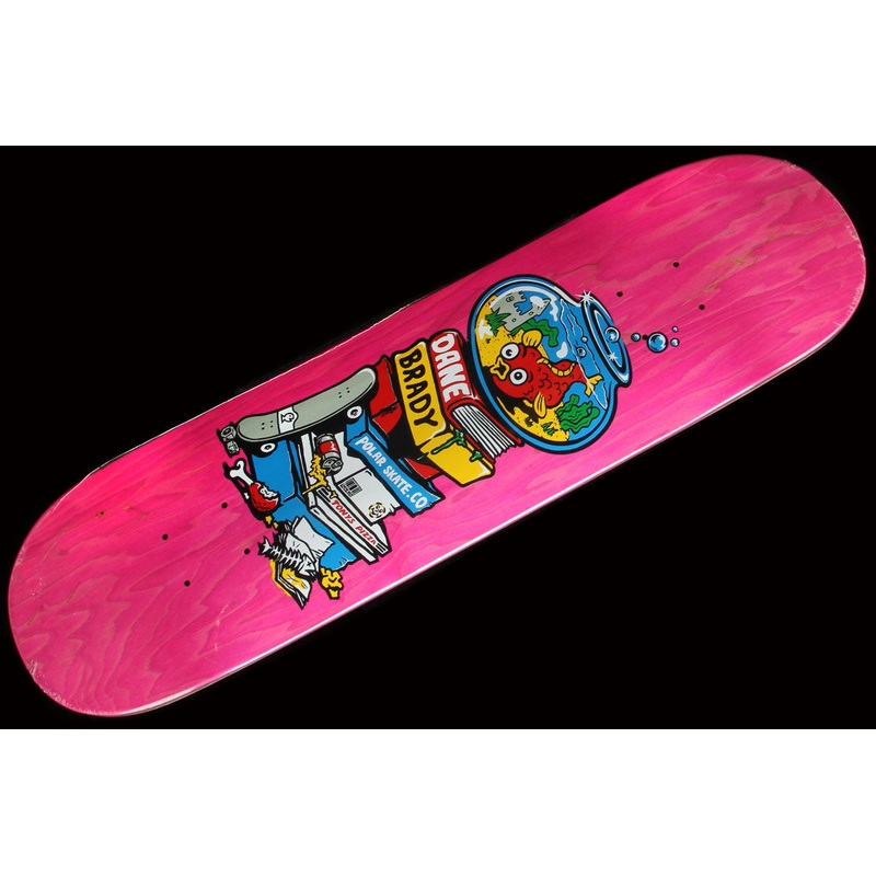Dane Brady Fish Bowl Pink Deck 7.8″ & 8.5″