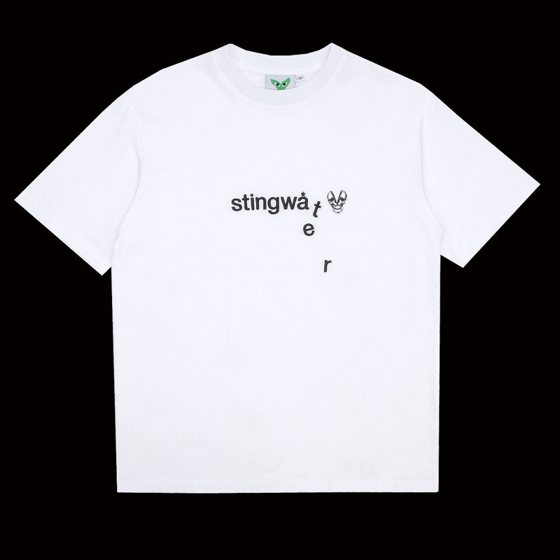 Embroidered Melting Logo T-Shirt