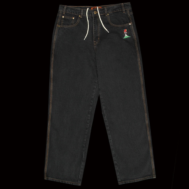 Mushroom Denim Pants