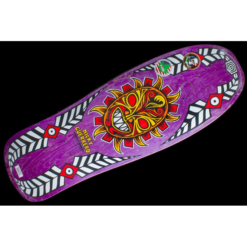 Nicky Guerrero Mask Purple Deck – 10″