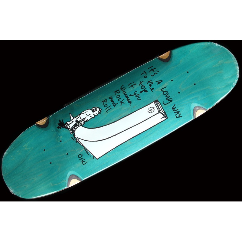 Oskar Rozenberg Rock & Roll (Football) Teal Deck