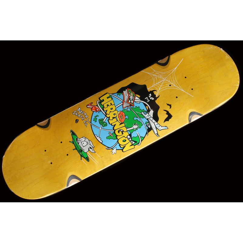Planet Herrington (Wheel Wells) Yellow Deck 8.5″