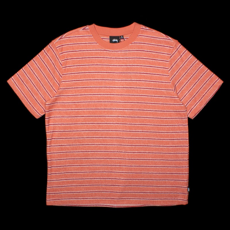 Striped Terry S/S Crew