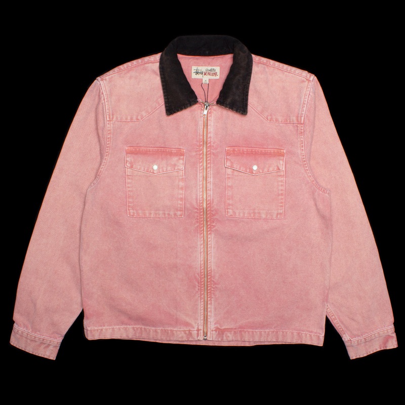Washed Canvas Work Shirt