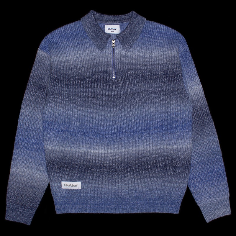 Beams Quarter Zip Knit Polo