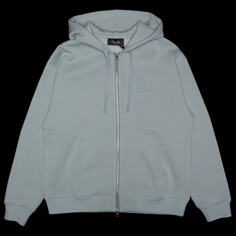 Cursive Zip Hoodie