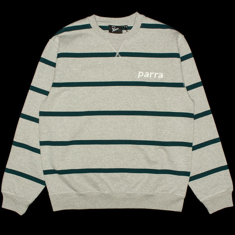 Pristine Striper Crewneck Sweatshirt