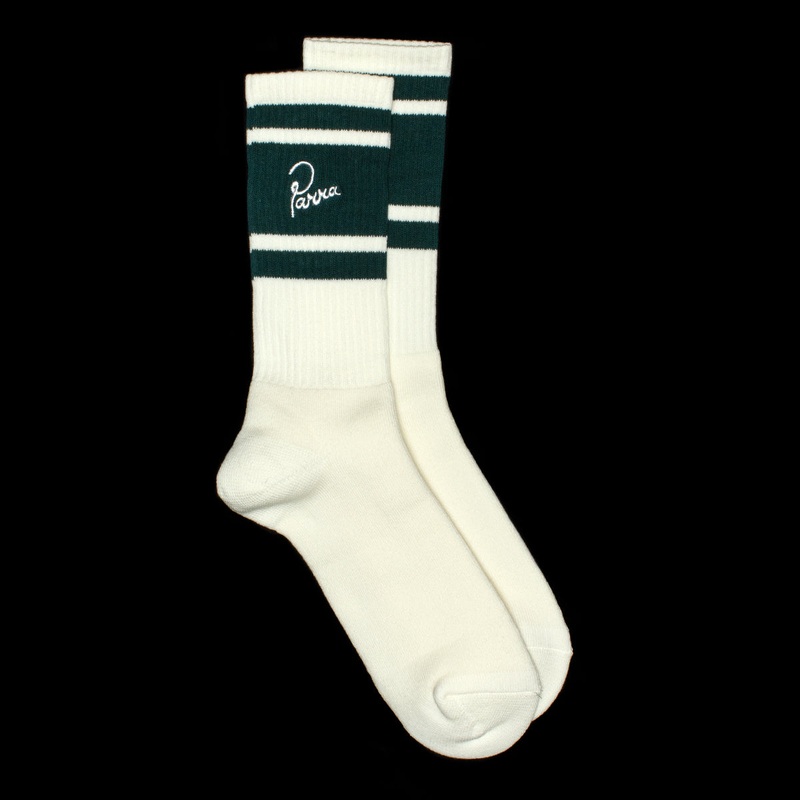 Signature Striped Crew Socks