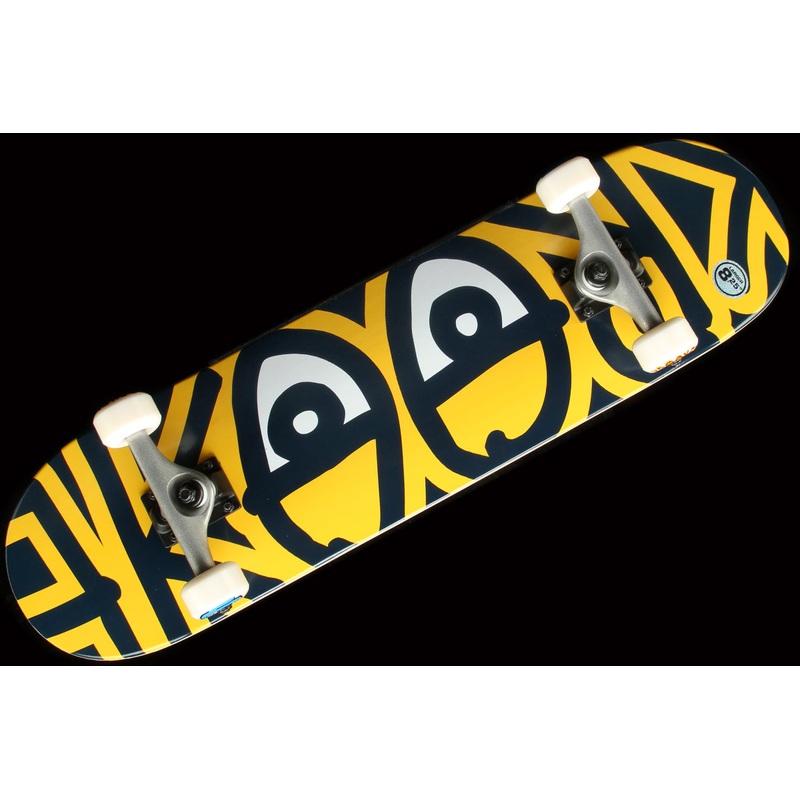 Big Eyes Yellow/Black Complete Deck 8.25″