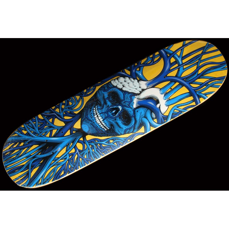 Code Blue (Yellow) Shaped Deck 8.5″