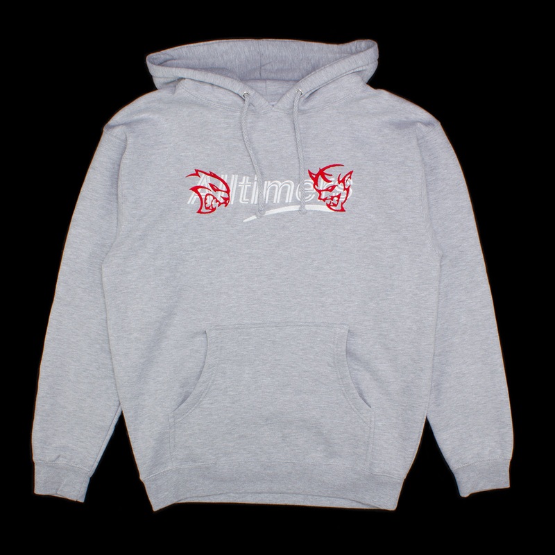 Hell Demon Embroidered Hoodie