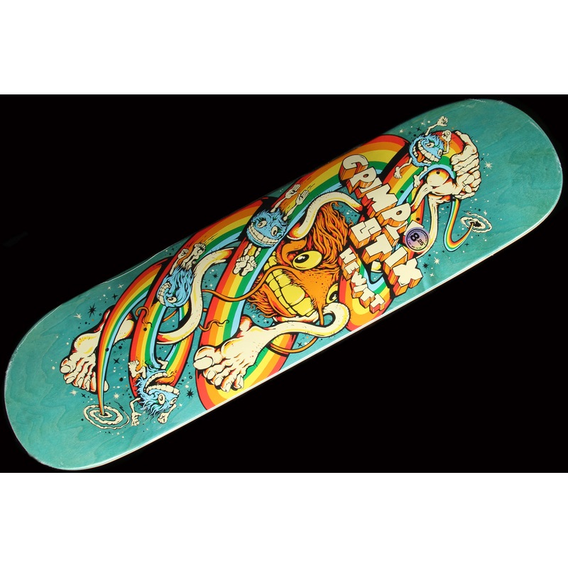 Hewitt Zap Teal Deck 8.25″