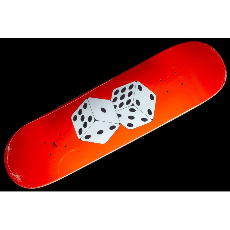 Orange Dice Deck 8.25″