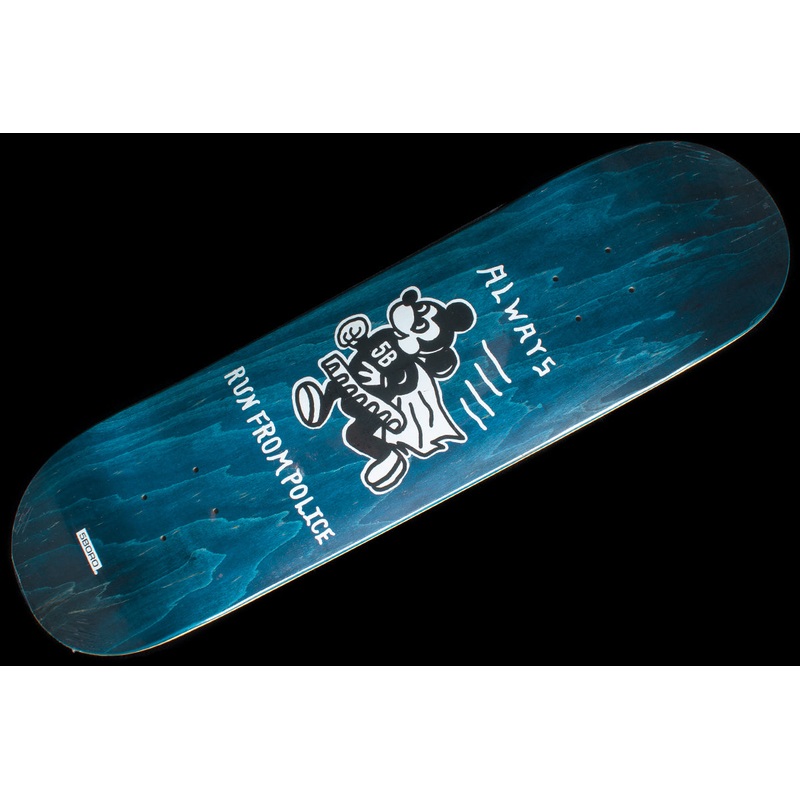 Always Run Teal Deck 8.25″
