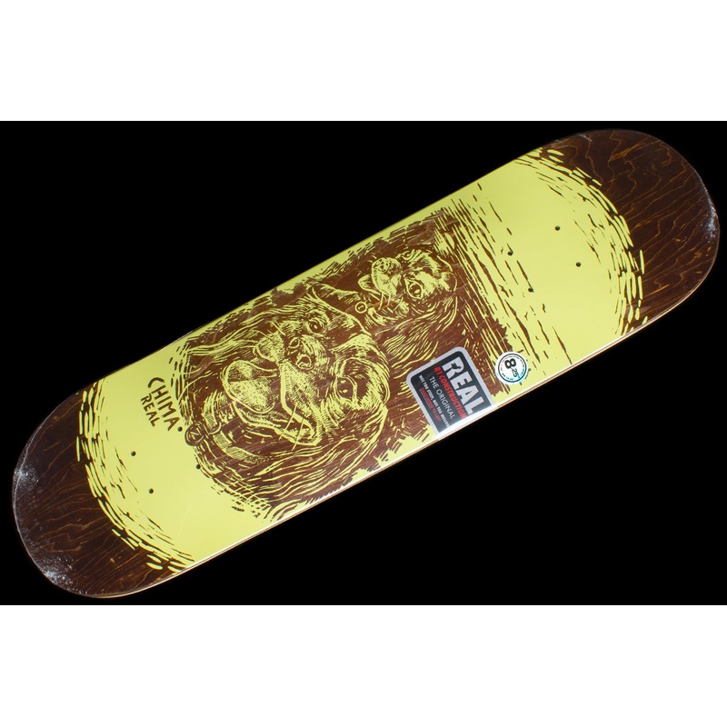 Chima Iggy & Ziggy Deck Brown 8.25″