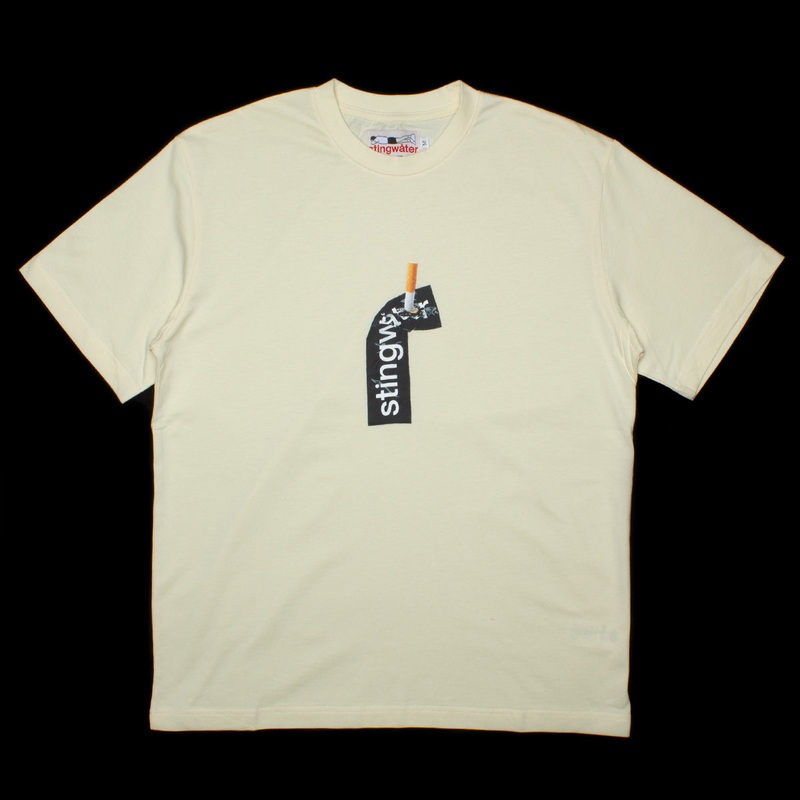 Cig & Sticker T-Shirt