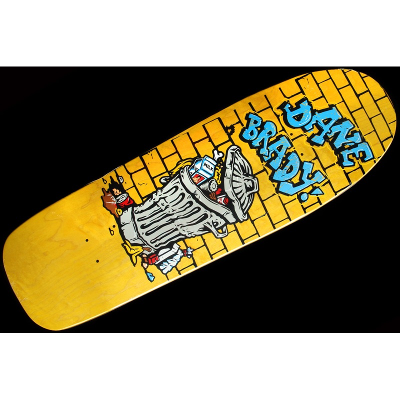 Dane Brady Thrash Can Yellow Dane1 Deck 9.75″