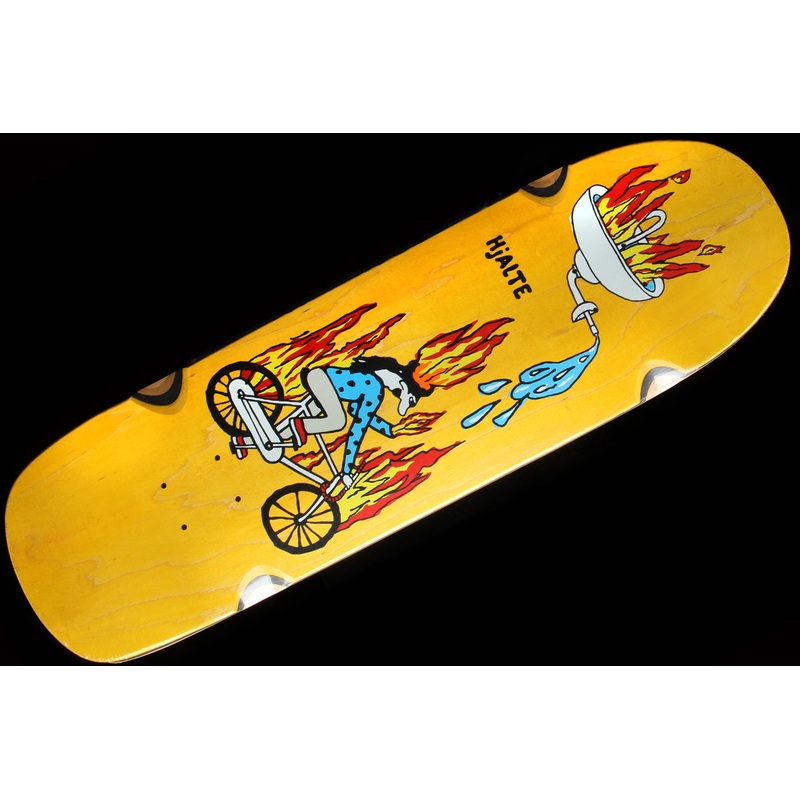Hjalte Halberg Free Ride Yellow 1991 WW Deck 9.25″