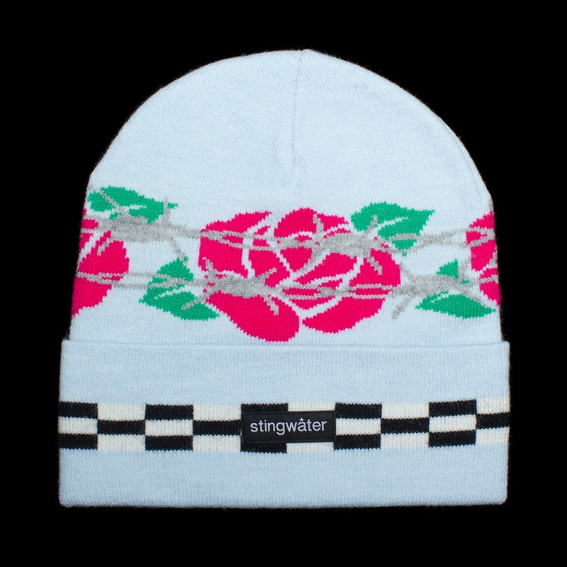 Rose Cuff Beanie