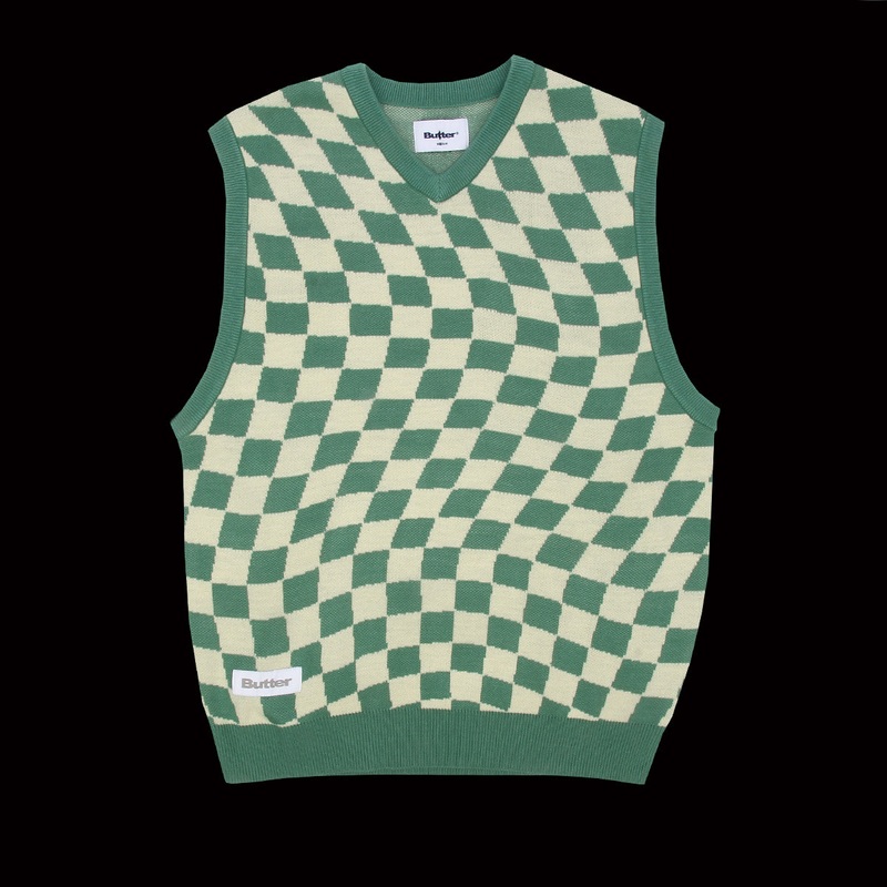 Checker Knit Vest
