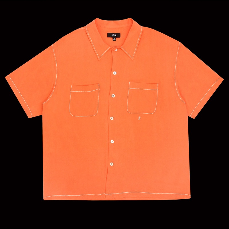 Contrast Pick Stitched Shirt