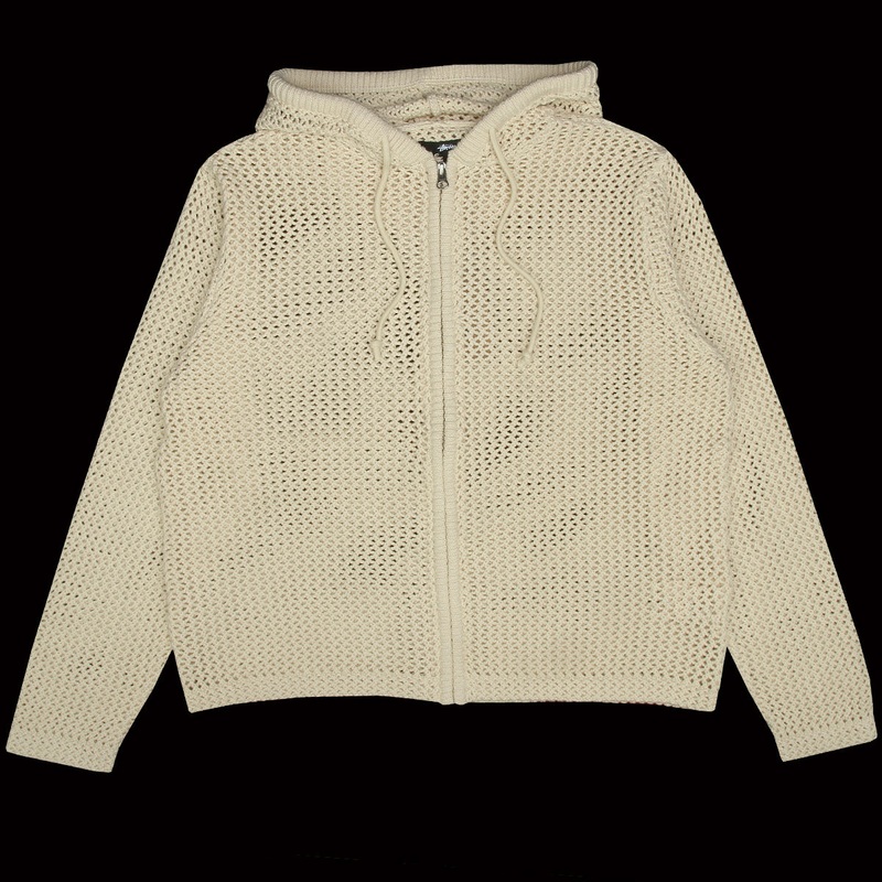 Mesh Zip Hood