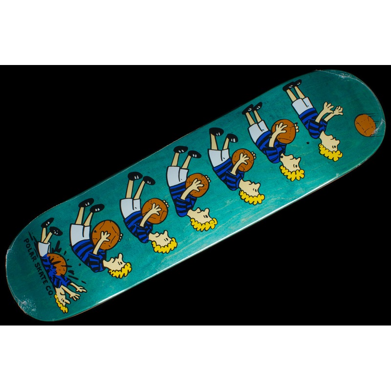 Basketball Teal Deck 8″