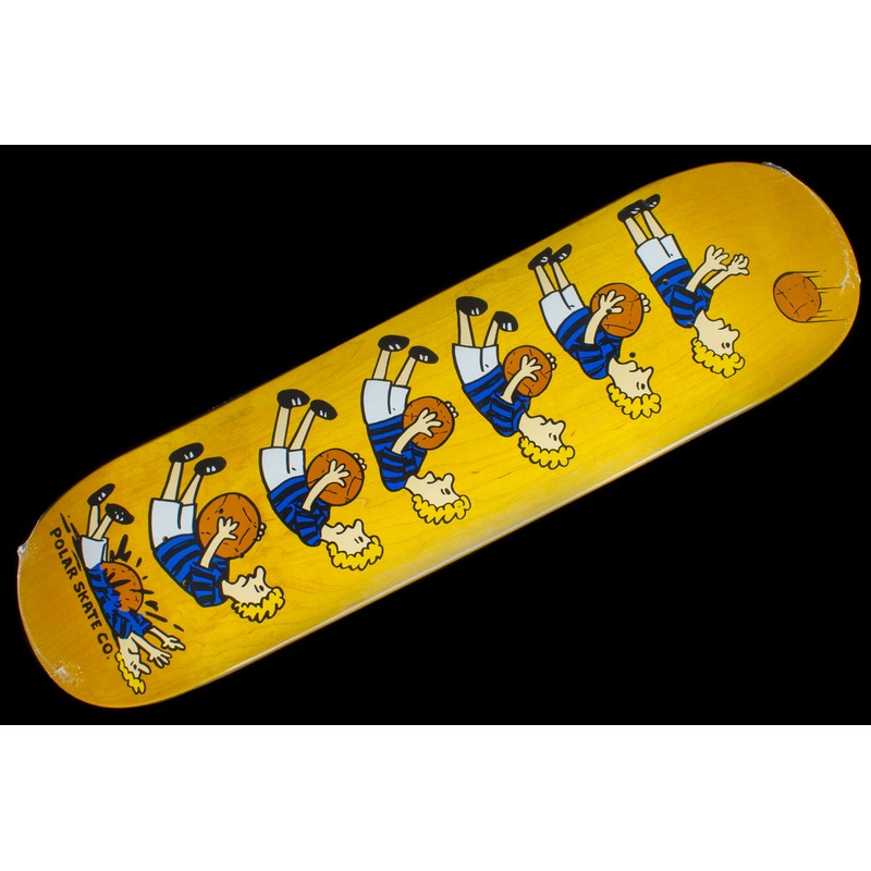 Basketball Yellow Deck 8.25″