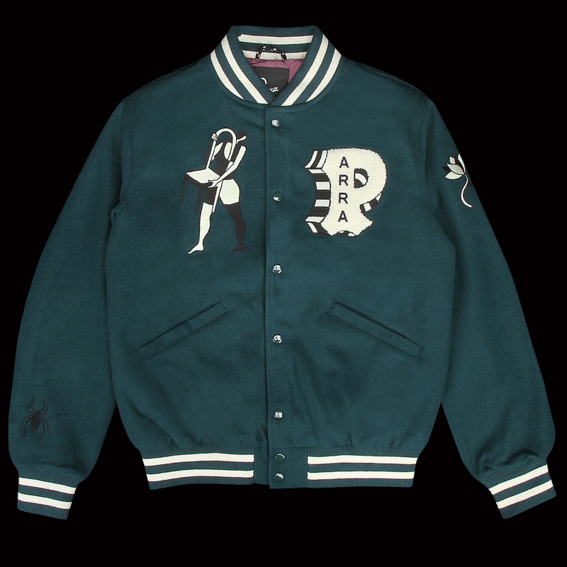 Cloudy Star Varsity Jacket