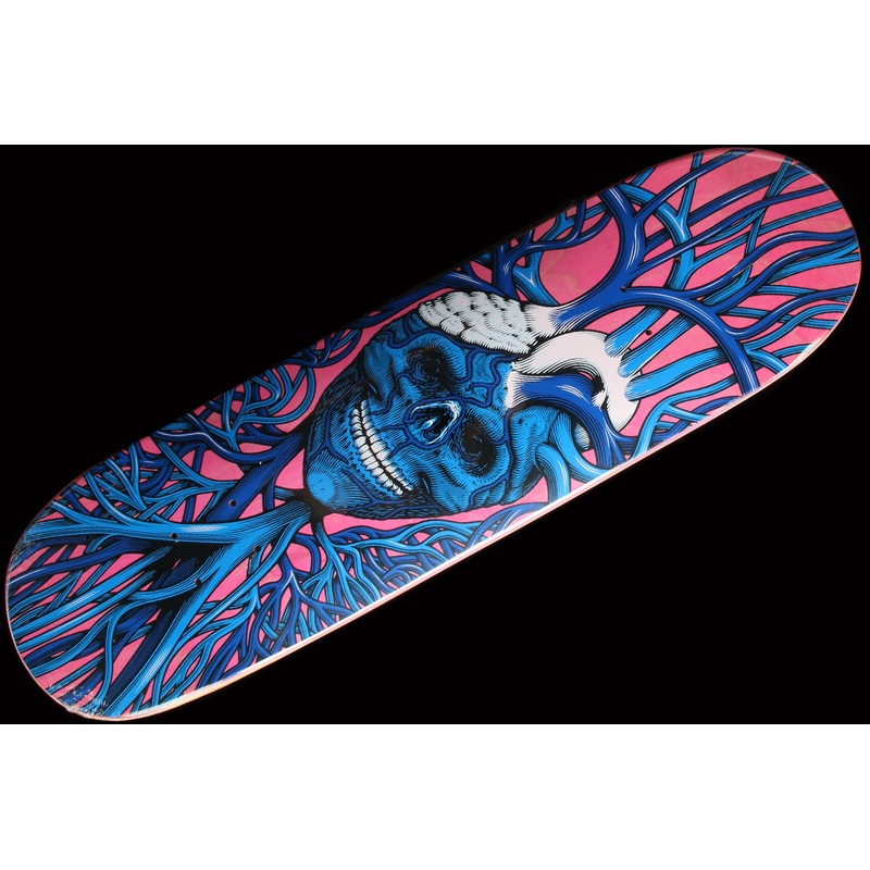 Code Blue (Pink) Shaped Deck 8.5″