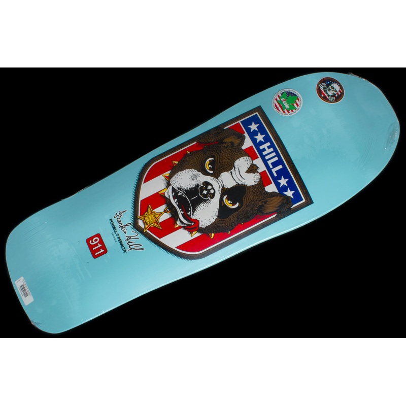 Frankie Hill Bull Dog Blue Deck 10″