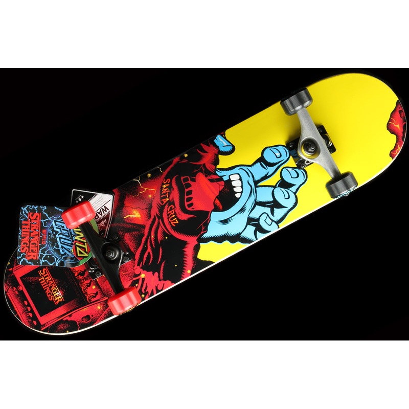 Stranger Things x Santa Cruz Screaming Hand Complete 8″