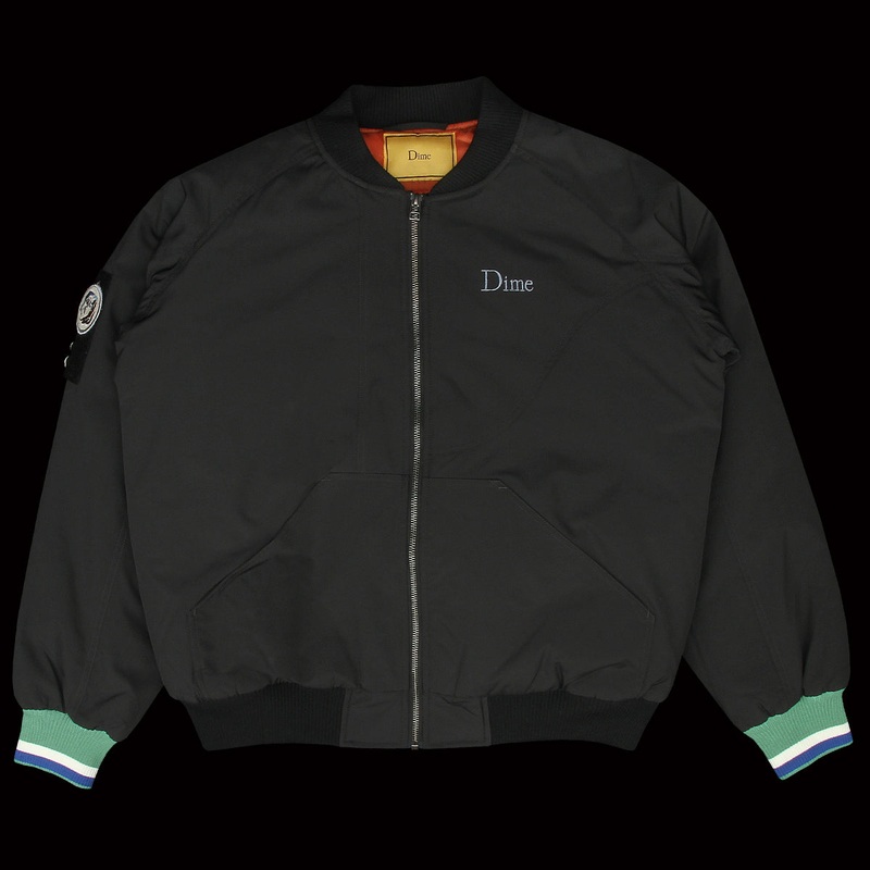 Velcro Patch Bomber Jacket