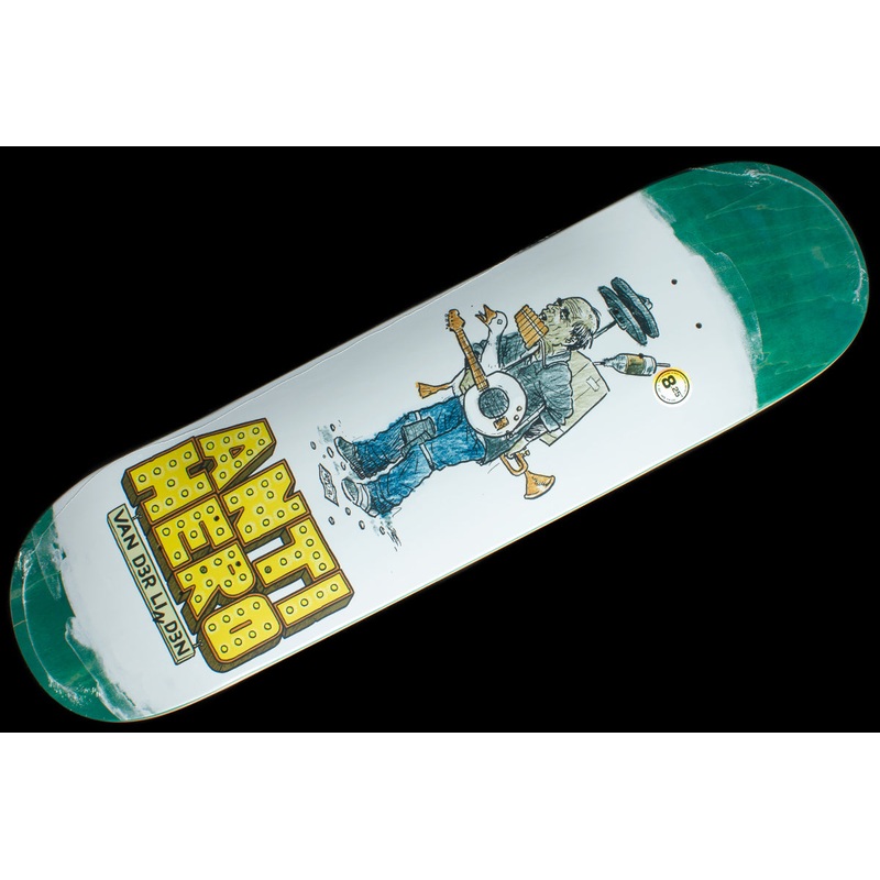 Daan Street Performers Teal Deck 8.25″